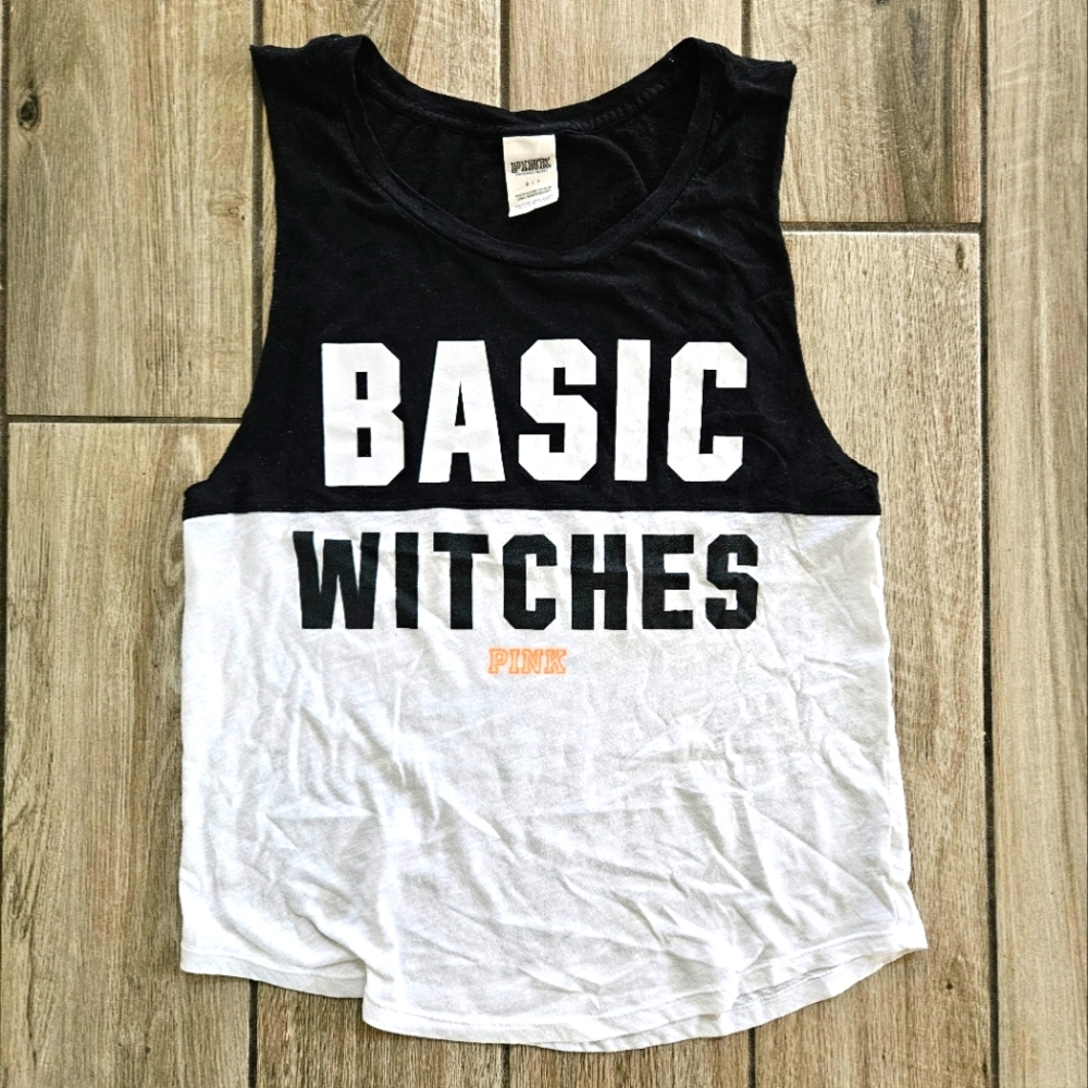 PINK Basic Witches Halloween Top 2015